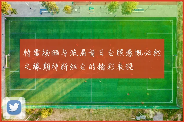 特雷杨晒与浓眉昔日合照感慨必然之缘期待新组合的精彩表现